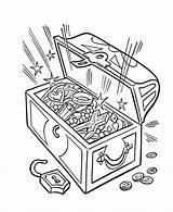 Treasure Chest Printable Coloring Pages Popular sketch template