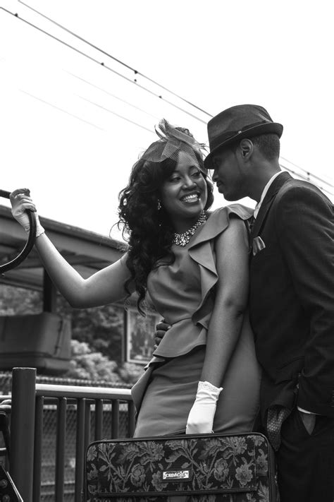 pin by lauren thomas on black love vintage engagement photos
