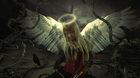 angel wallpaper  background image  id