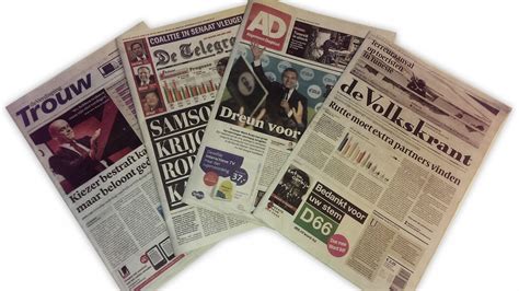 kranten enorme dreun voor kabinet maakt regeren moeilijk rtl nieuws