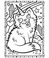 Crayola Uni Unicorn Gato Cats Unikitty Sheet Chifre Cheshire Colorironline sketch template