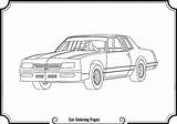 Coloring Car sketch template