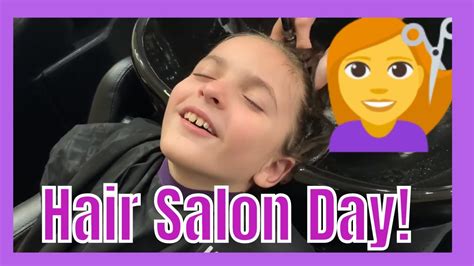 hair salon day youtube