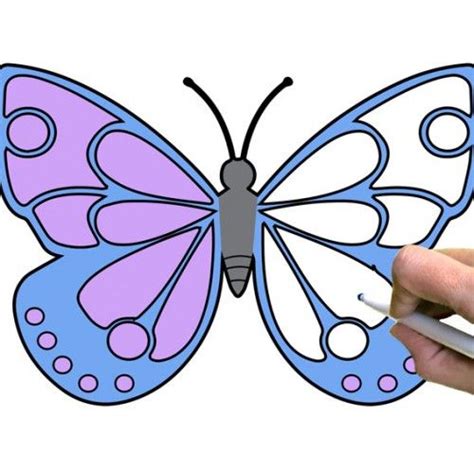 butterfly coloring pages butterfly template butterfly coloring page