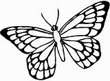 Butterfly Coloring Pages Printable Kids Cool Butterflies sketch template