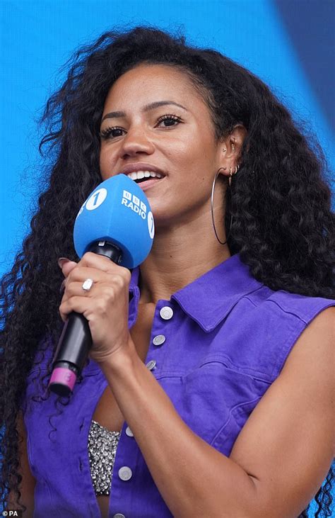 vick hope looks in high spirits while showing off her huge engagement