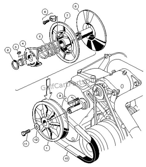 club car engine part diagram wiring diagram