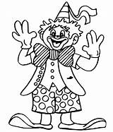 Clown Coloring Pages Cute Color Print Kids Circus Colouring Printable Getcolorings Kid Printables Choose Board Carnival sketch template
