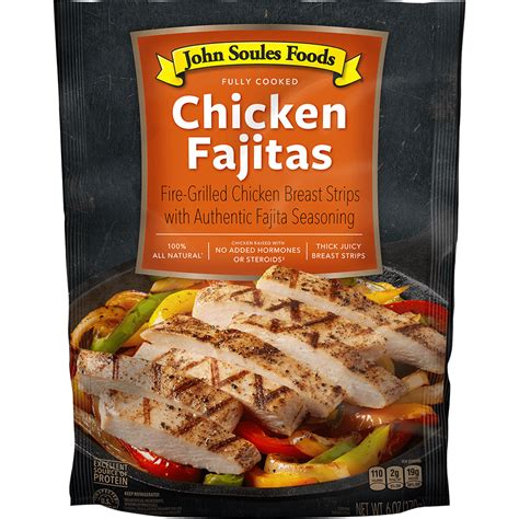Fully Cooked Chicken Fajita Strips John Soules Foods