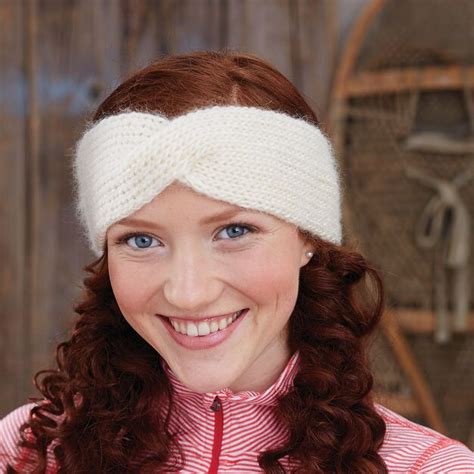 Bernat Twisted Sister Pattern Yarnspirations Knit Headband Pattern