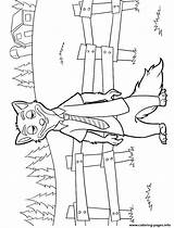 Coloring Nick Wilde Zootopia Pages Printable Print Info sketch template