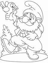 Gnome Coloring Garden Pages Gnomes Drawings Bird Printable Designlooter Kids 795px 55kb Dance sketch template