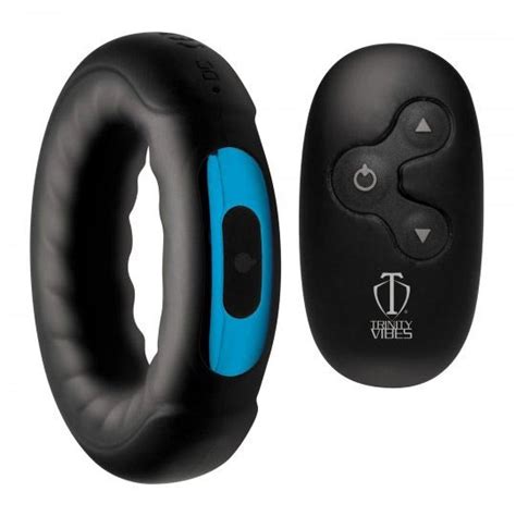 trinity vibes remote control 7x rechargeable silicone cock