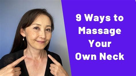 9 ways to self neck massage massage monday 511 bliss