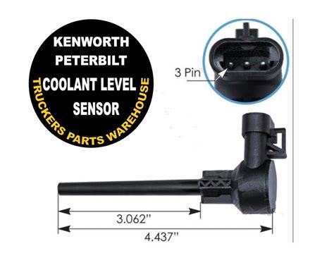coolant level sensor kenworth peterbilt  ebay