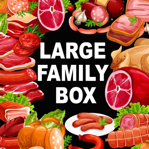 large family box staffords butchers
