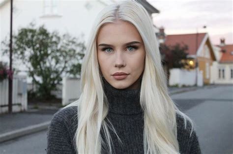 amalie nordic blonde swedish blonde blonde hair