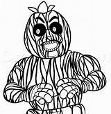 Freddy Chica Phantom Freddys Clipartmag Drawing Bing Drawings Dragoart sketch template
