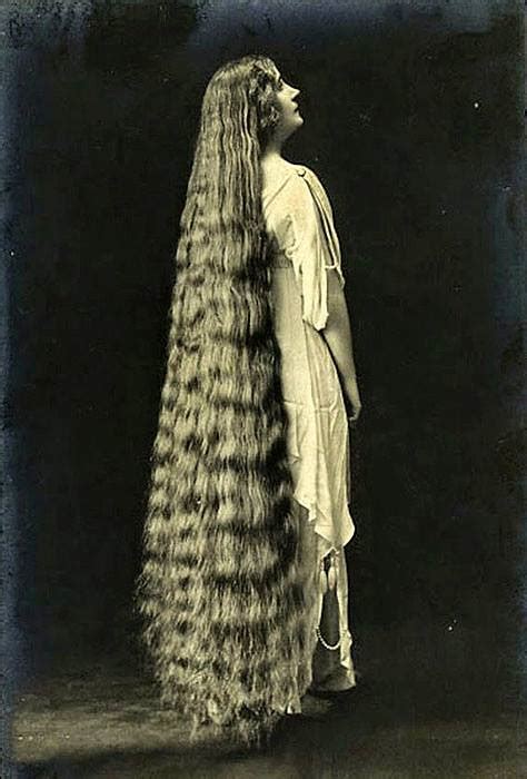 38 photos that prove victorian women never cut their hair