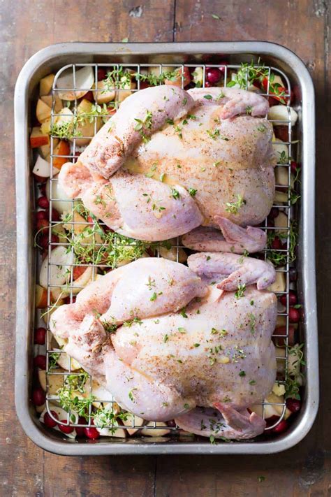 two whole roasted chickens green healthy cooking