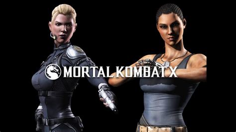 Mortal Kombat X Cassie Cage Vs Jacqui Briggs [ps4] Youtube