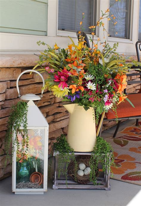 southern seazons spring front porch decor