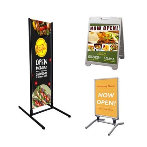 outdoor banner signage affordable exhibit display