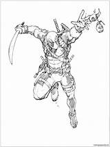 Deadpool Sketch Drawing Pages Coloring Dunbar Comic Max Warm Body Pencil Deviantart Drawings Marvel Book Draw Sketches Color Character Superhero sketch template