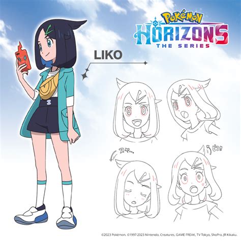 pokemon horizons anime  additional english details pokejungle