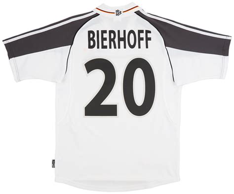 2000 02 Germany Home Shirt Bierhoff 20 9 10 S