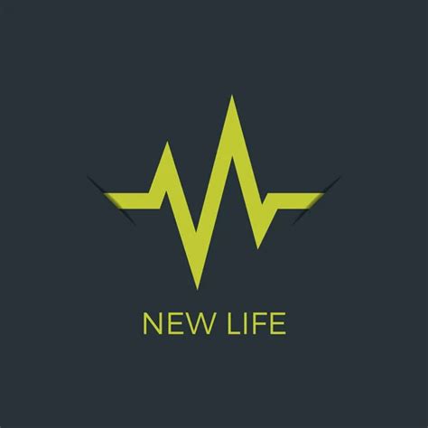life logo vector illustration life logo isolated pulse logo medicine