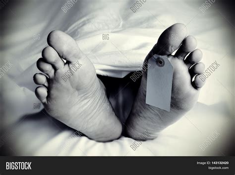 closeup feet dead body image photo  trial bigstock