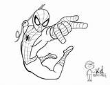 Coloring Spider Man Pages 2099 Getcolorings Printable sketch template