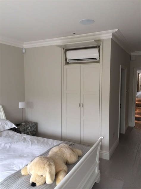 hidden air conditioner  closet air conditioner cover indoor air conditioner hide house