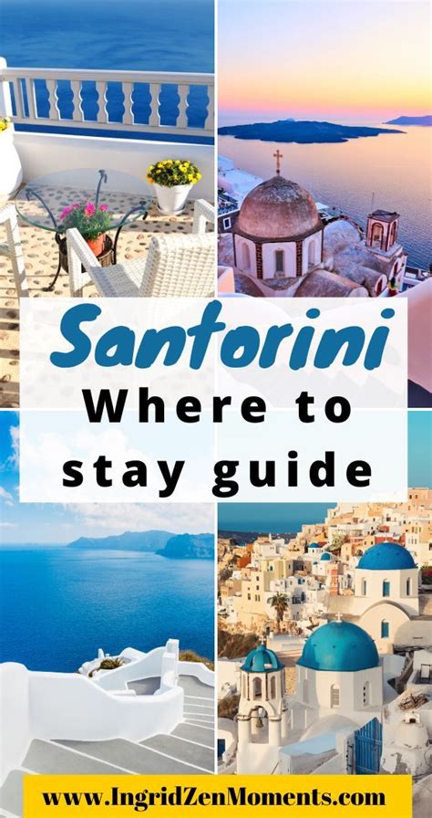 The Complete Guide For Where To Stay In Santorini The Best Towns