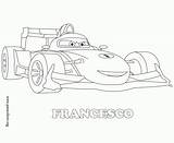 Coloring Cars Francesco Pages Bernoulli Animation Movies Printable sketch template