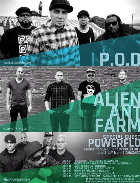 alien ant farm upcoming shows usa alien ant fans