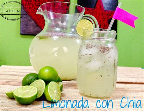 Limonada Con Chía