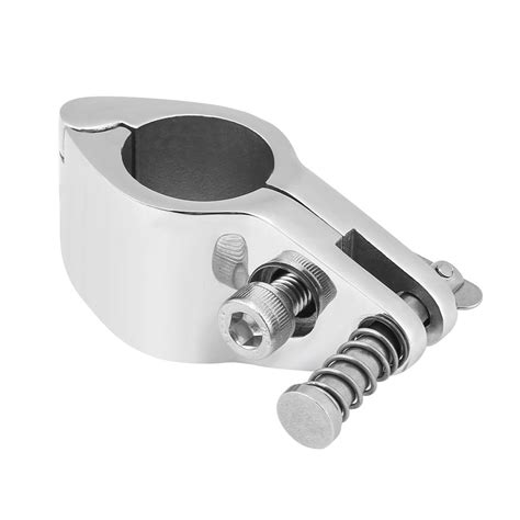 otviap marine boat awning clamp jaw   hinged fitting stainless steel  jaw