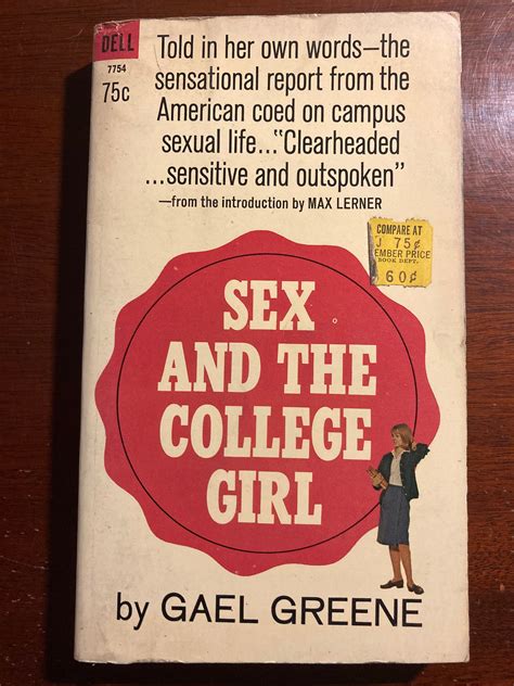 Sex And The College Girl Gael Greene 1964 1960s Smut Sleaze Etsy