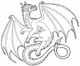 Dragon Drawing Outlines Outline Drawings Paintingvalley sketch template