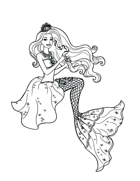 beautiful mermaid barbie mermaid coloring pages learn colors  draw