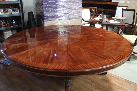 large    mahogany dining table  table seats  high