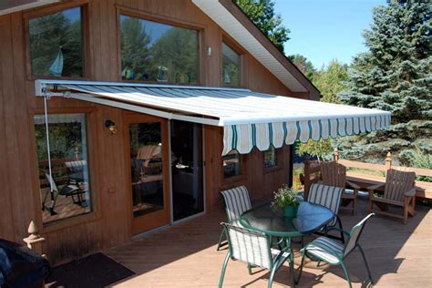 retractable awnings deck patio awnings   home