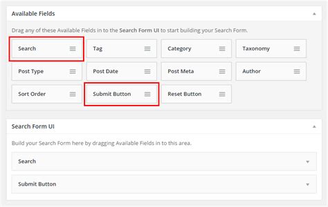 creating   search form search filter pro