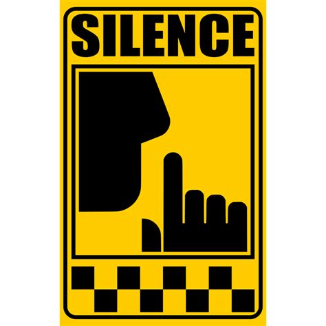 signal  silence sign vector clipart image  stock photo public domain photo cc images