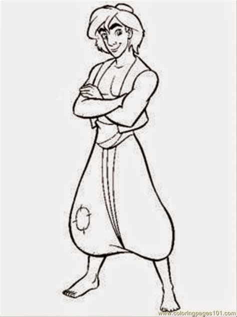 aladdin coloring pages disney coloring pages