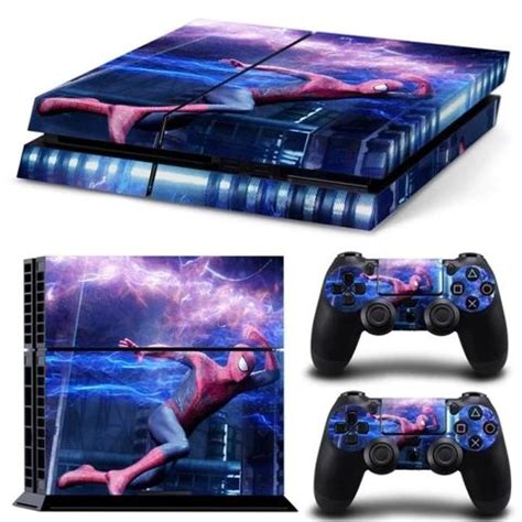spiderman ps skin cool ps wrap console skins console skins world spiderman ps ps