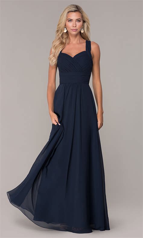 Ruched Sweetheart Bodice Long Formal Prom Dress