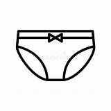 Underwear sketch template